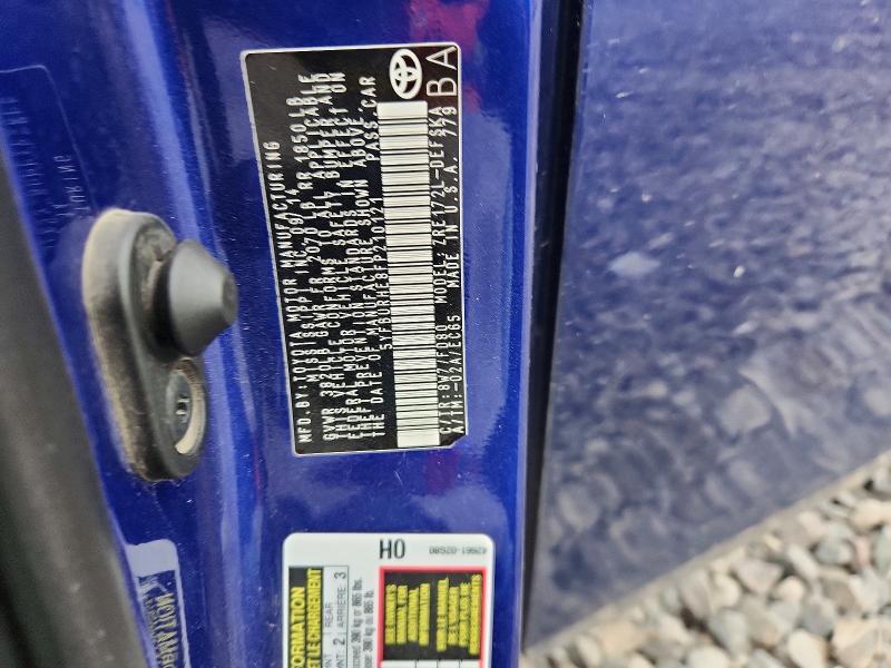 2015 TOYOTA COROLLA S PLUS — Фото 12 из 12