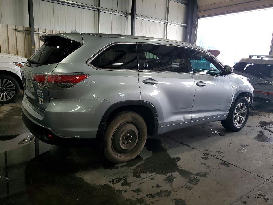2015 TOYOTA HIGHLANDER XLE — Фото 3 из 14