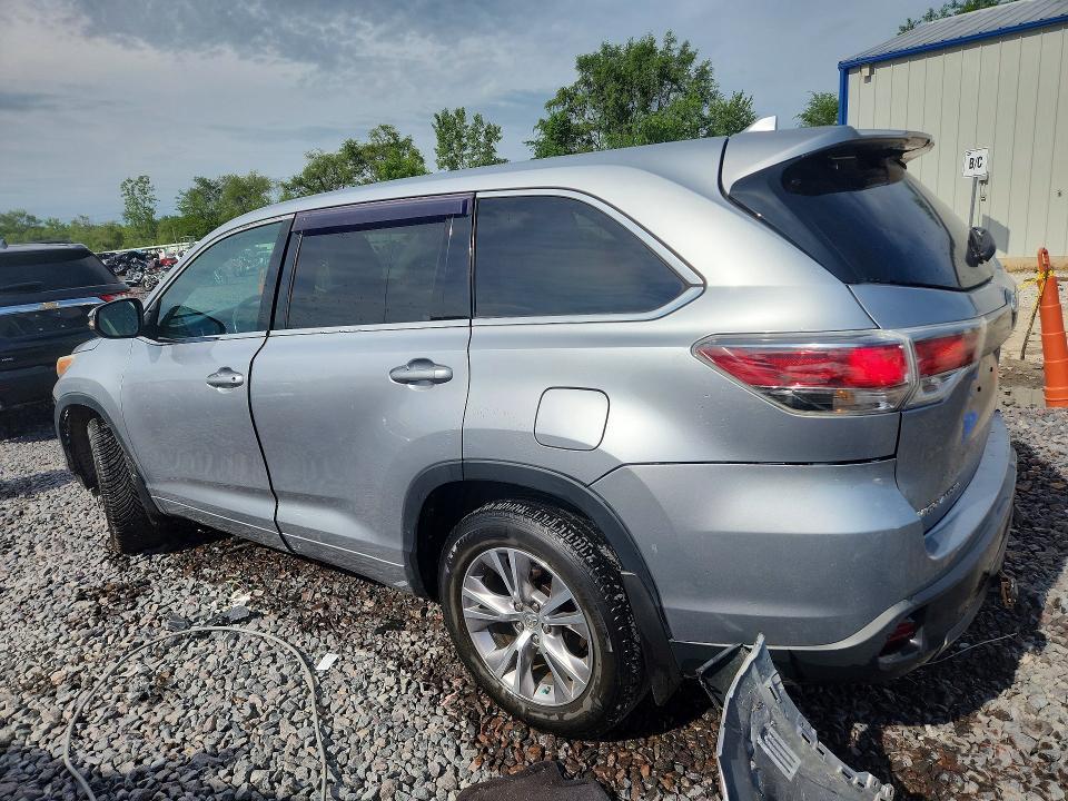 2015 TOYOTA HIGHLANDER LE PLUS — Фото 2 из 14