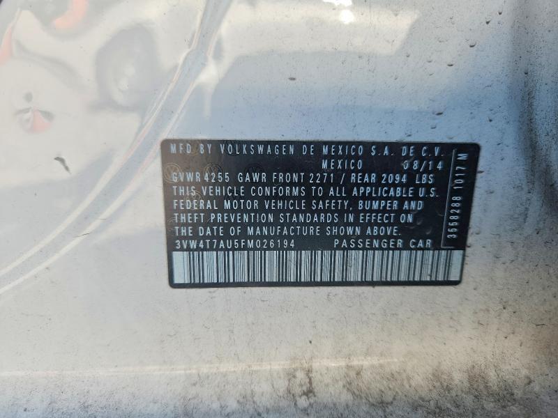 2015 VOLKSWAGEN GTI — Фото 13 из 13