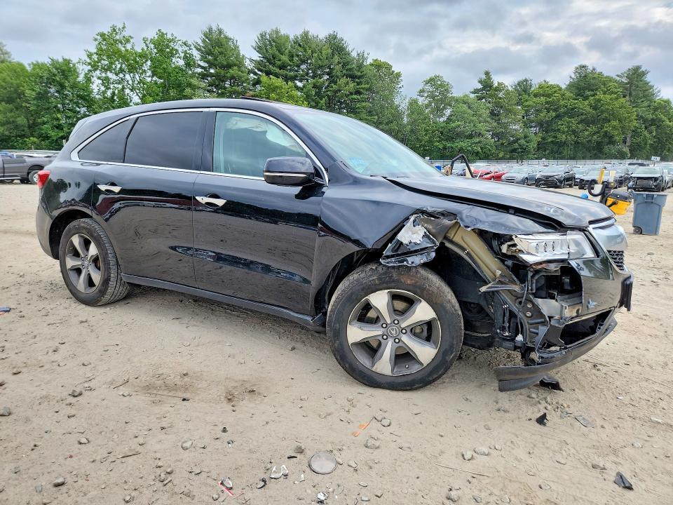 5FRYD4H2XGB052184 2016 ACURA MDX photo no. 4