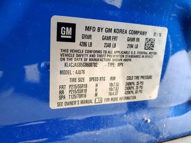 2016 BUICK ENCORE — Фото 12 из 12