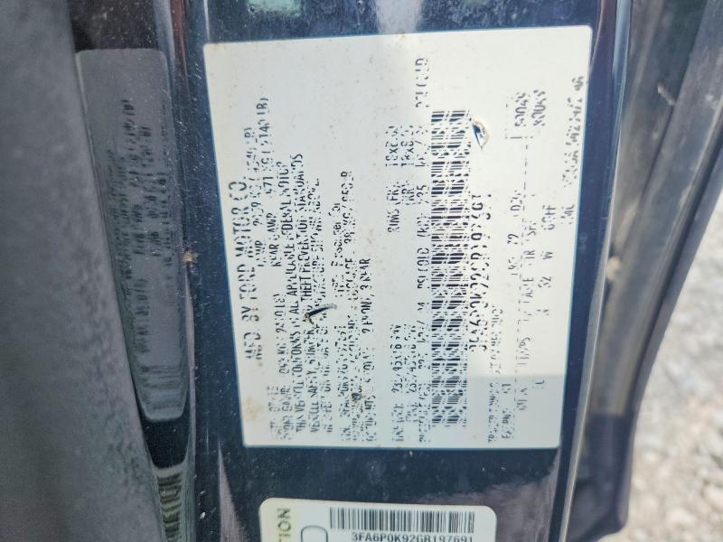 2016 FORD FUSION TITANIUM — Фото 12 из 12