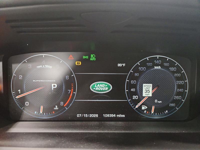 2016 LAND ROVER RANGE ROVER AUTOBIOGRAPHY — Фото 9 из 13