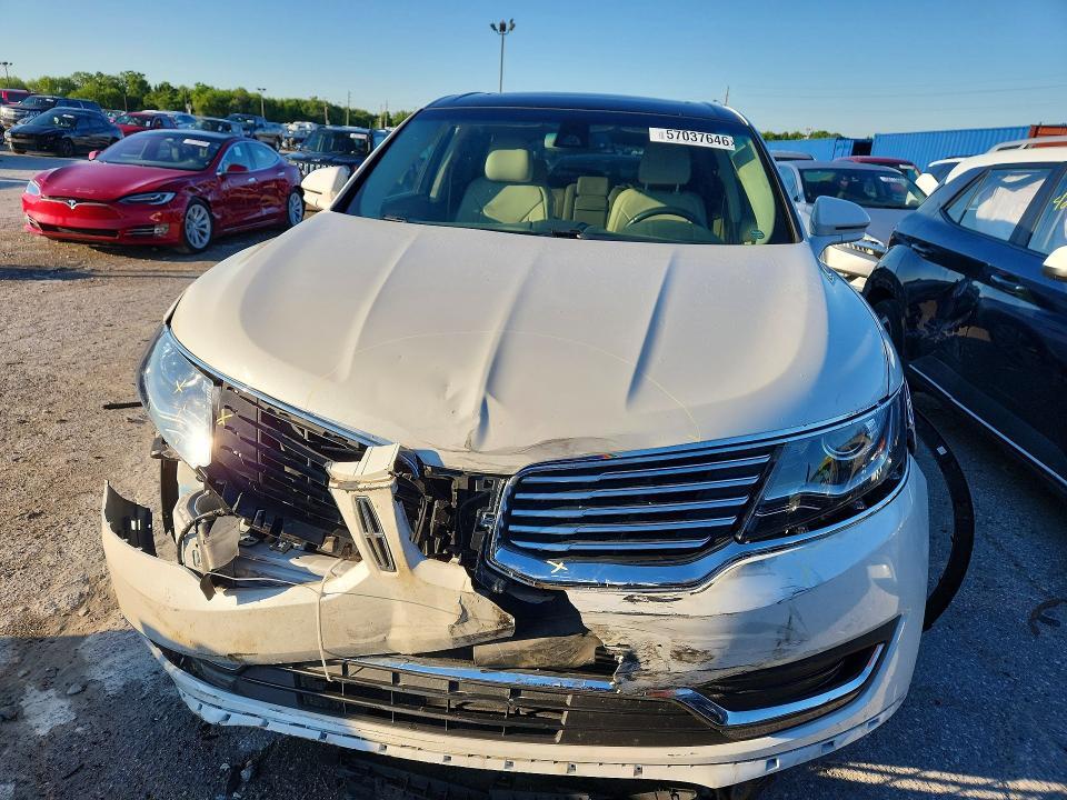 2LMTJ8LP4GBL59474 2016 LINCOLN MKX photo no. 5