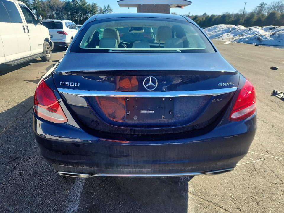 55SWF4KB0GU161795 2016 MERCEDES-BENZ C300 photo no. 6