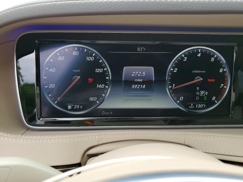 2016 MERCEDES-BENZ S 550 4MATIC — Фото 9 из 12