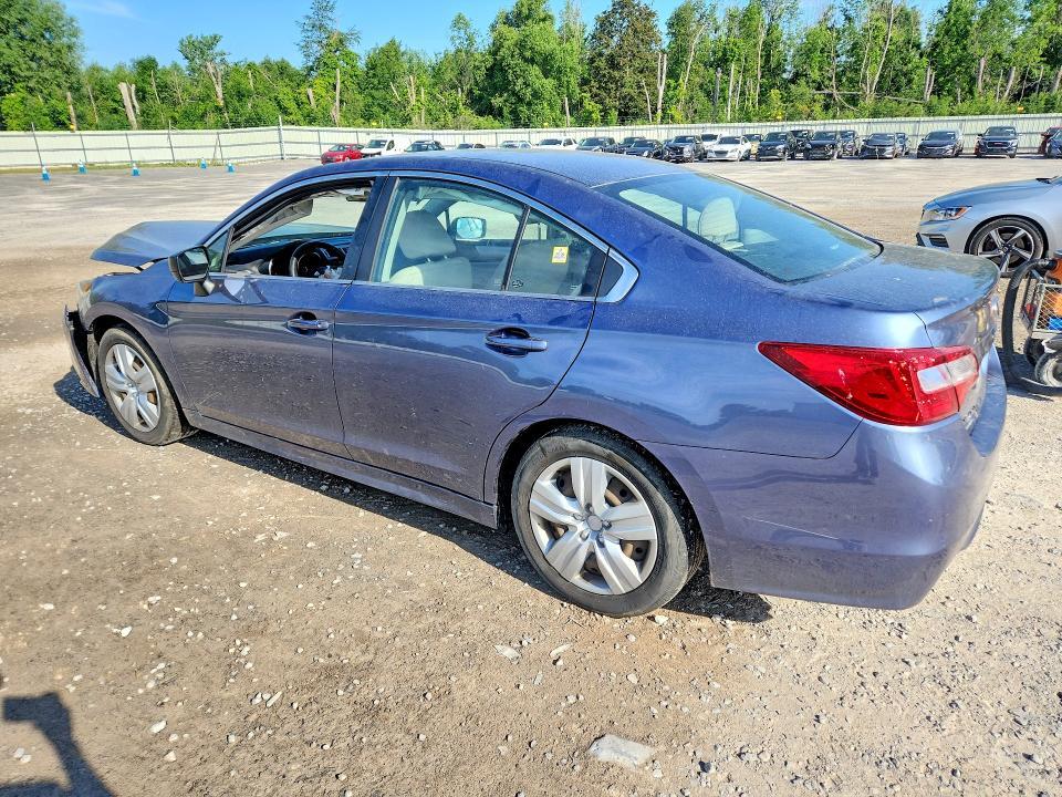 2016 SUBARU LEGACY 2.5I — Фото 2 из 12