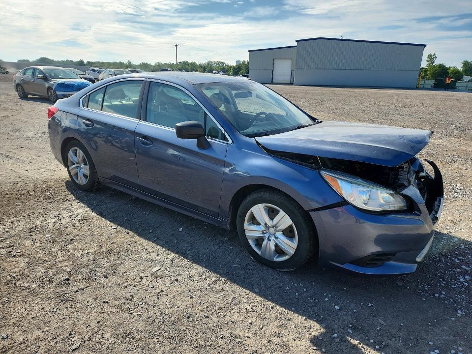 2016 SUBARU LEGACY 2.5I — Фото 4 из 12