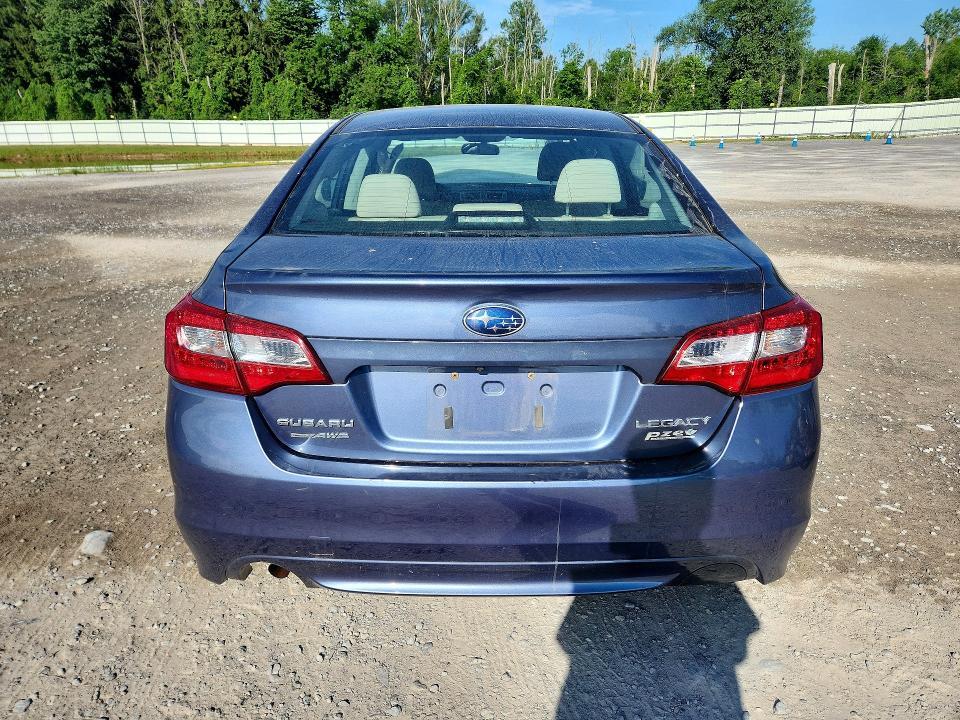 2016 SUBARU LEGACY 2.5I — Фото 6 из 12