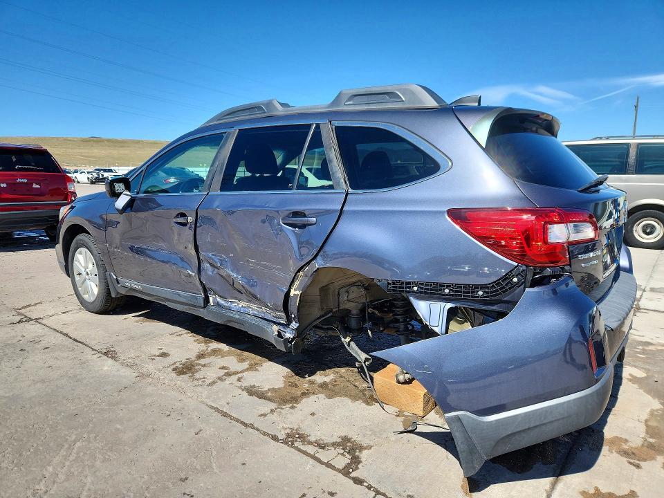 2016 SUBARU OUTBACK 2.5I PREMIUM — Фото 2 из 13
