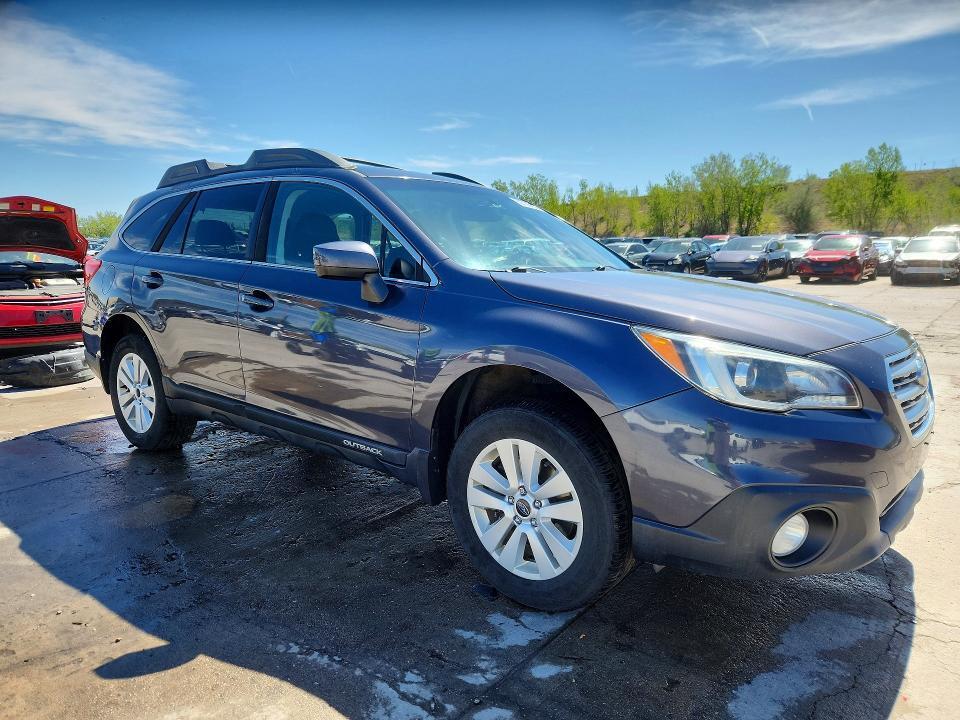 2016 SUBARU OUTBACK 2.5I PREMIUM — Фото 4 из 13