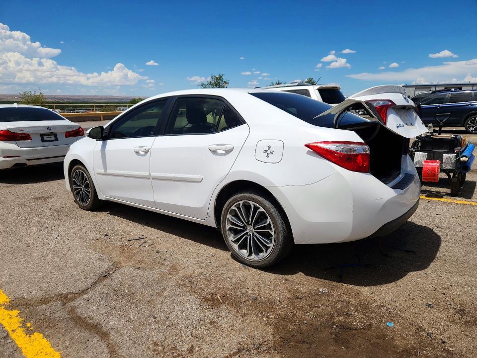 2016 TOYOTA COROLLA S PLUS — Фото 2 из 12