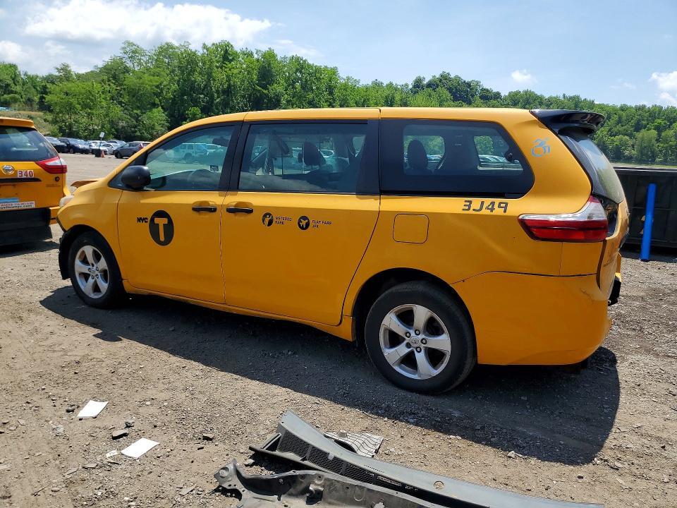 2016 TOYOTA SIENNA L 7-PASSENGER — Фото 2 из 14