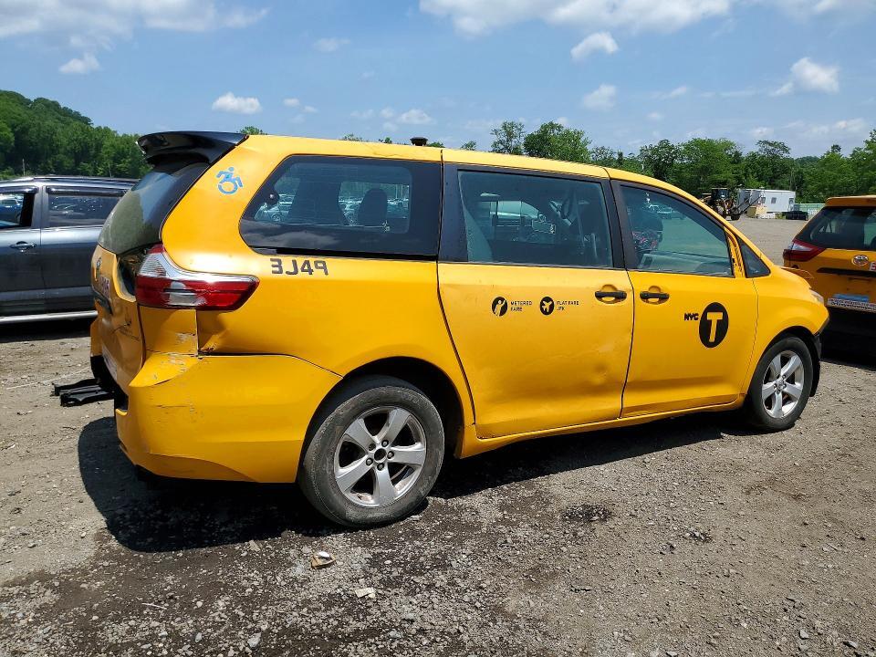 2016 TOYOTA SIENNA L 7-PASSENGER — Фото 3 из 14