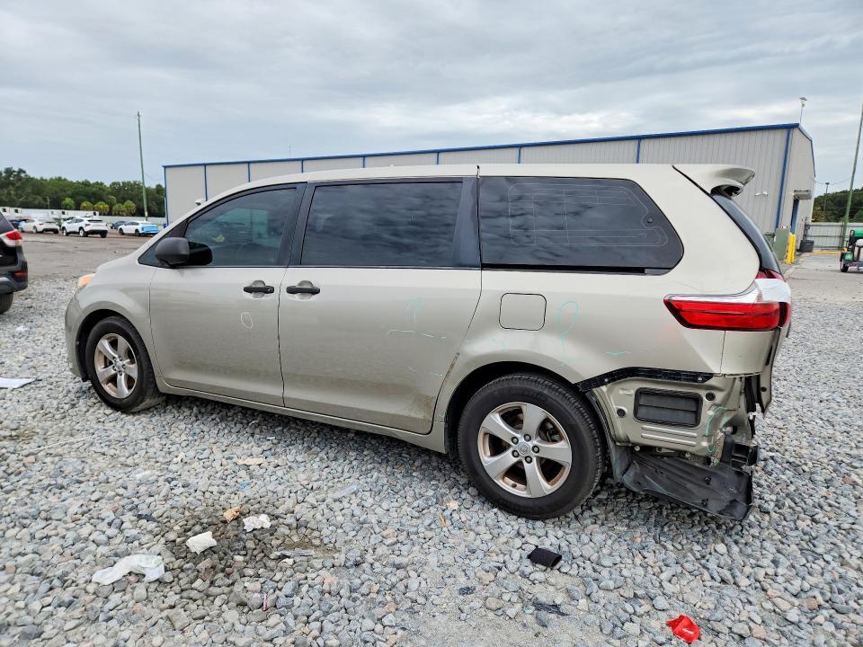 2016 TOYOTA SIENNA L 7-PASSENGER — Фото 2 из 13
