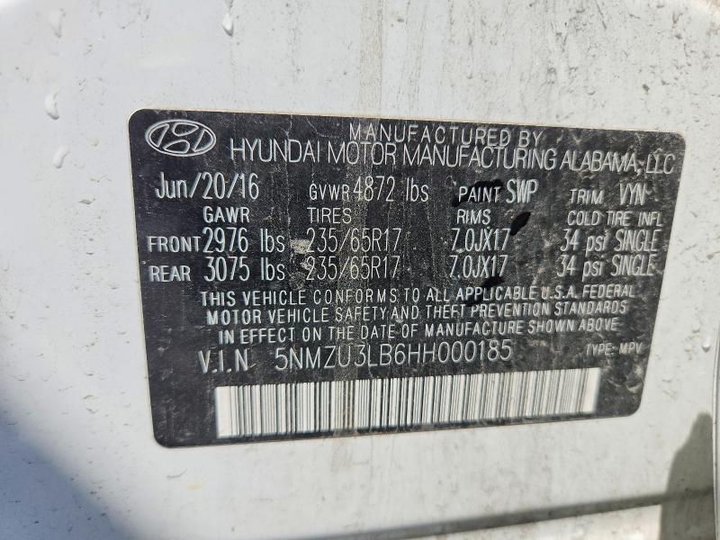 2017 HYUNDAI SANTA FE SPORT 2.4L — Фото 13 из 13