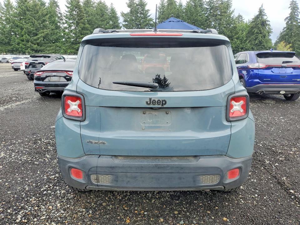 2017 JEEP RENEGADE LATITUDE — Фото 6 из 13