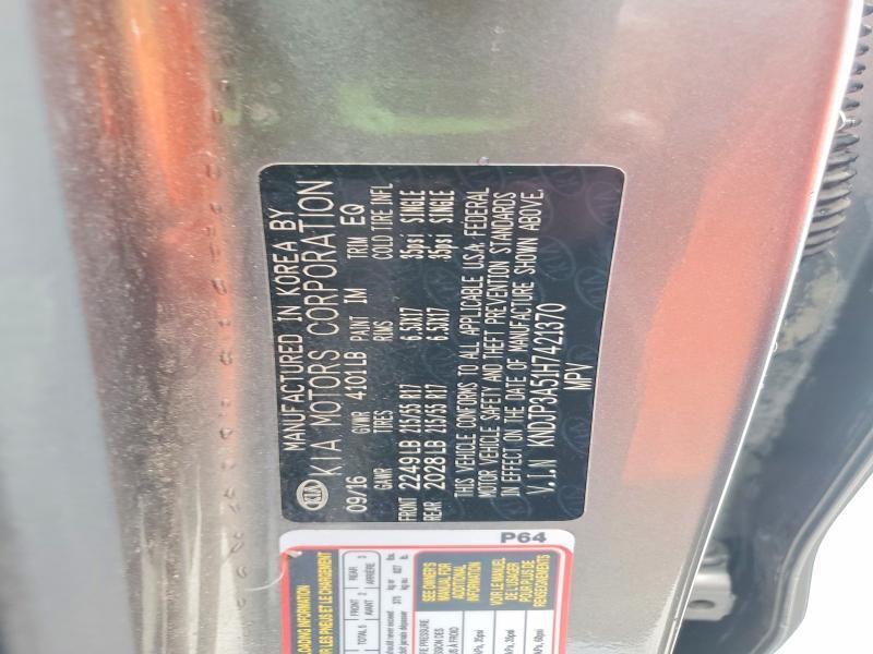 KNDJP3A51H7421370 2017 KIA SOUL photo no. 12