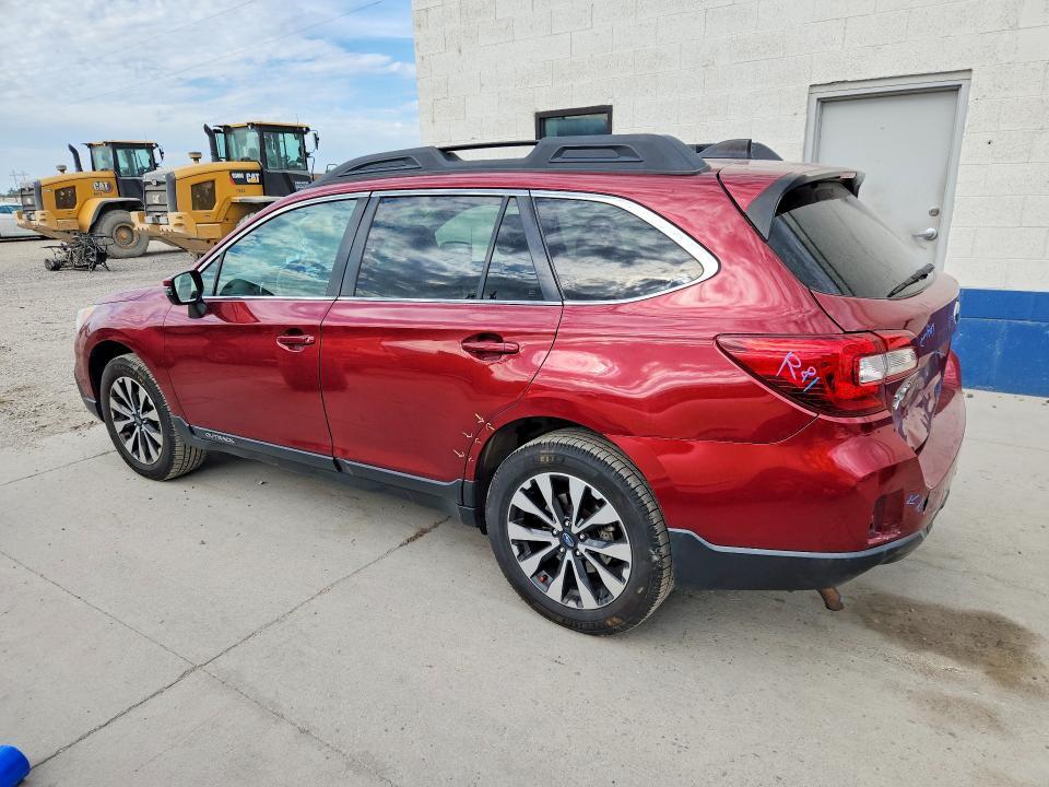 2017 SUBARU OUTBACK 2.5I LIMITED — Фото 2 из 12