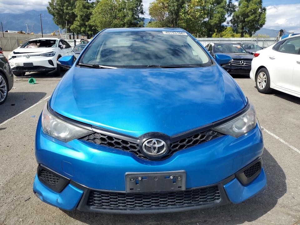JTNKARJE0HJ525419 2017 TOYOTA COROLLA IM photo no. 5