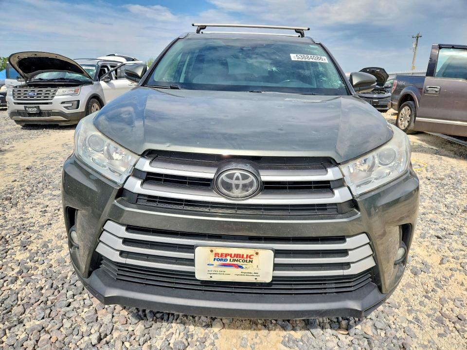 5TDJZRFH6HS397315 2017 TOYOTA HIGHLANDER photo no. 5