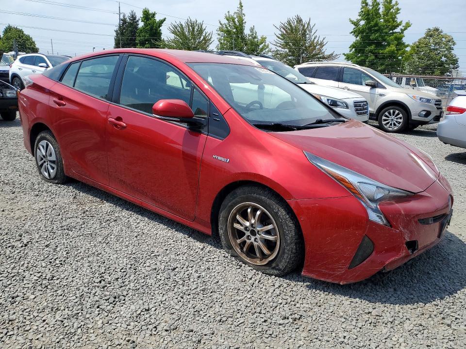 JTDKARFU3H3053547 2017 TOYOTA PRIUS photo no. 4