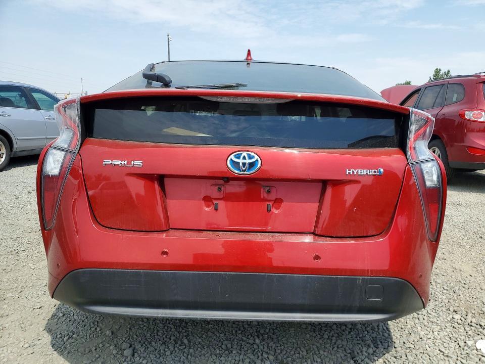 JTDKARFU3H3053547 2017 TOYOTA PRIUS photo no. 6