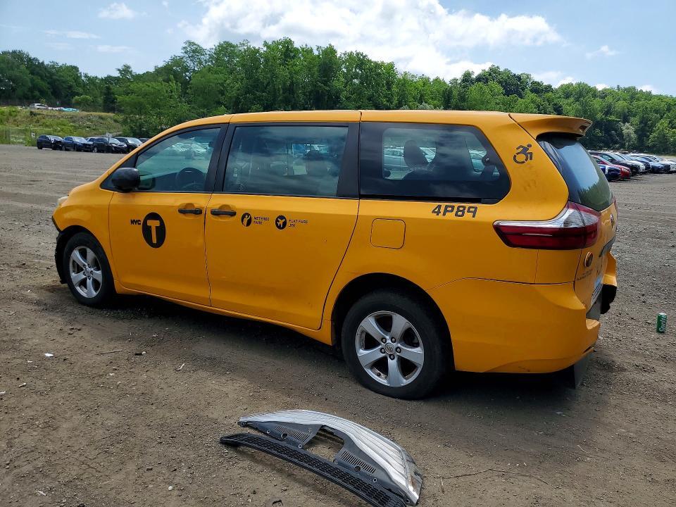 2017 TOYOTA SIENNA L 7-PASSENGER — Фото 2 из 14
