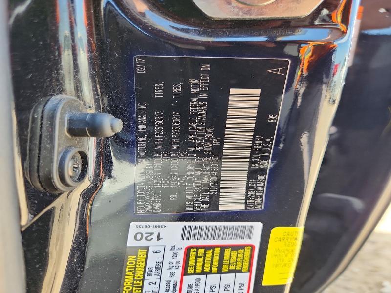 2017 TOYOTA SIENNA XLE 8-PASSENGER — Фото 14 из 14