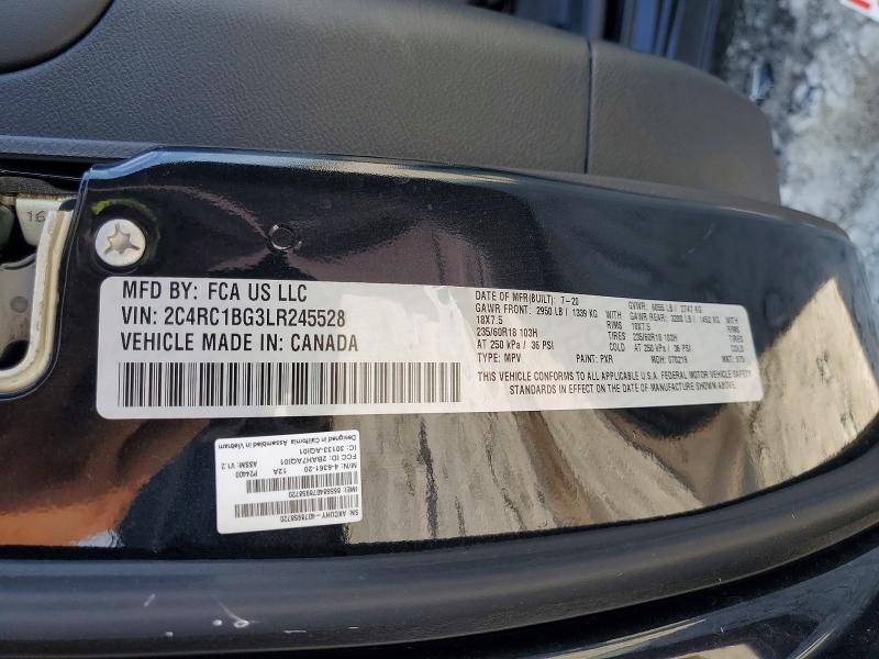 2020 CHRYSLER PACIFICA TOURING L — Фото 13 из 13