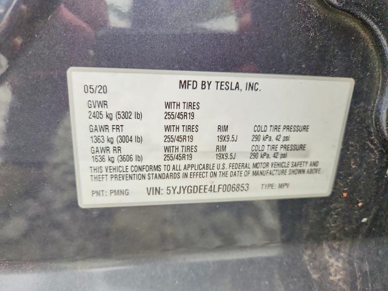 2020 TESLA MODEL Y — Фото 12 из 12
