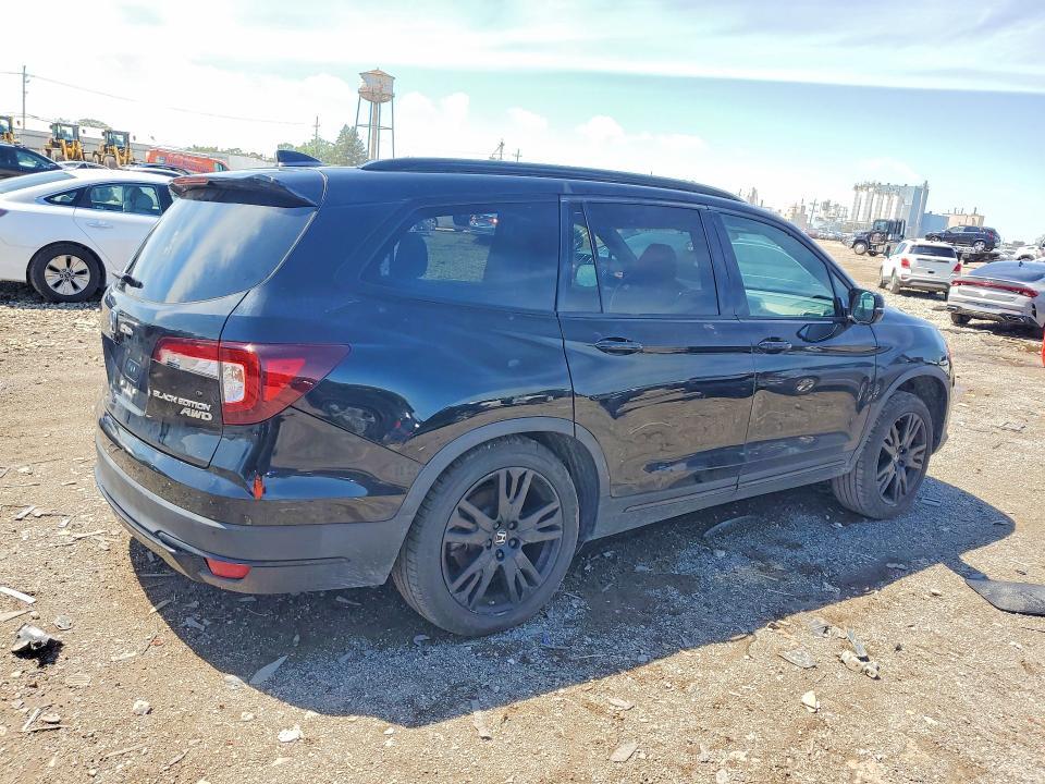 2021 HONDA PILOT BLACK — Фото 3 из 13