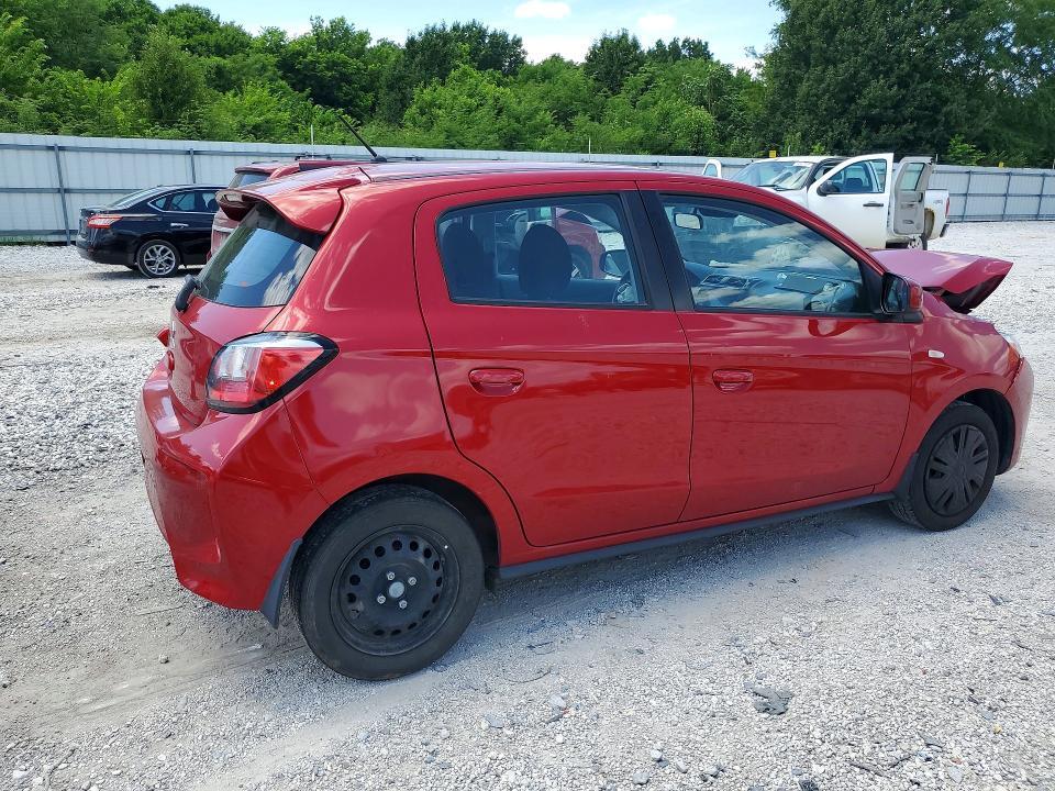 2021 MITSUBISHI MIRAGE ES — Фото 3 из 12