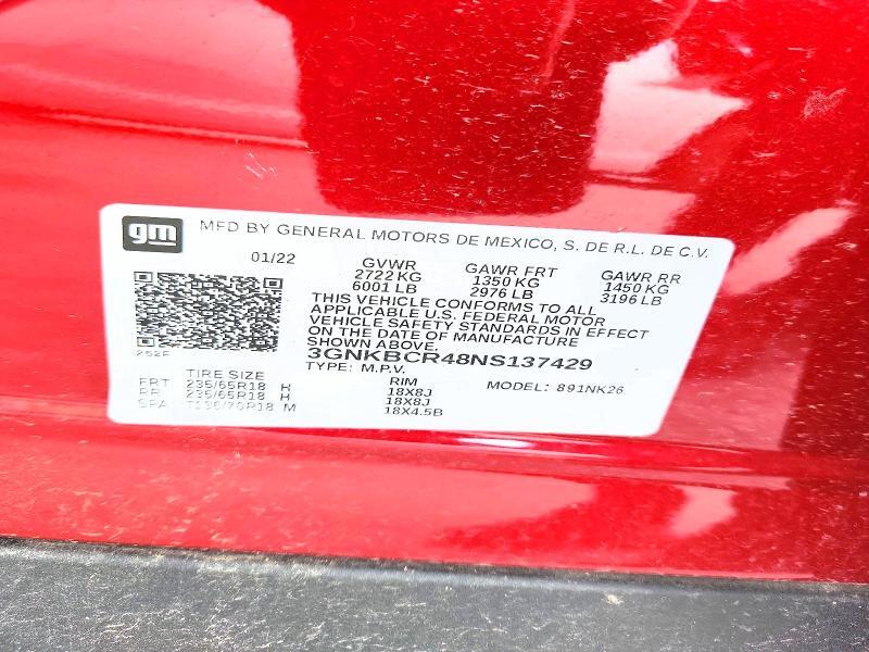 2022 CHEVROLET BLAZER 2LT — Фото 14 из 14