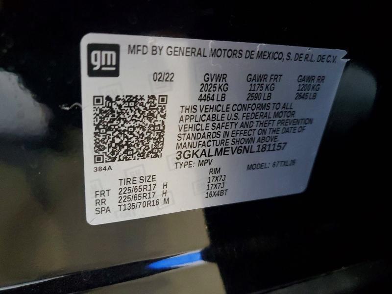 2022 GMC TERRAIN SLE — Фото 13 из 13