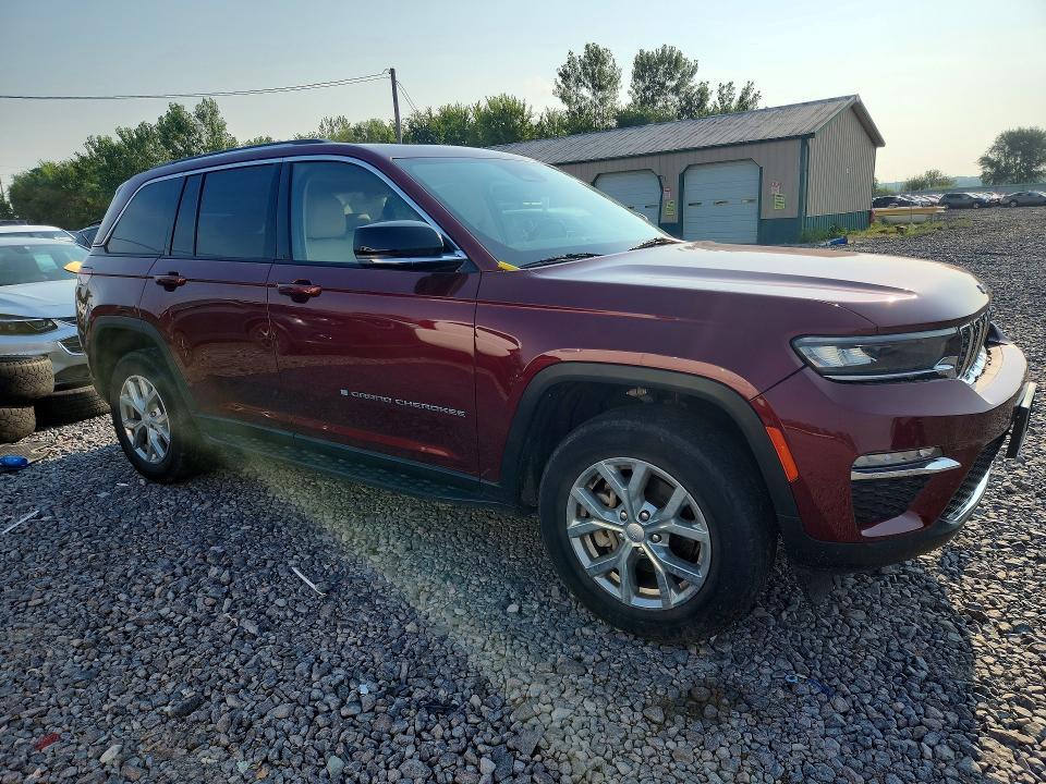 2022 JEEP GRAND CHEROKEE LIMITED — Фото 4 из 12