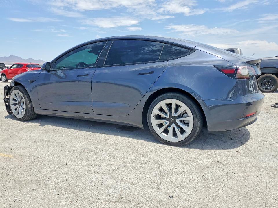 5YJ3E1EA5NF374831 2022 TESLA MODEL 3 photo no. 2