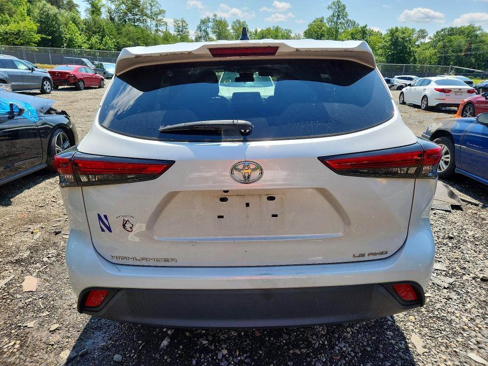 2022 TOYOTA HIGHLANDER LE — Фото 6 из 12