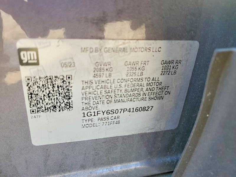 2023 CHEVROLET BOLT EUV LT — Фото 12 из 12