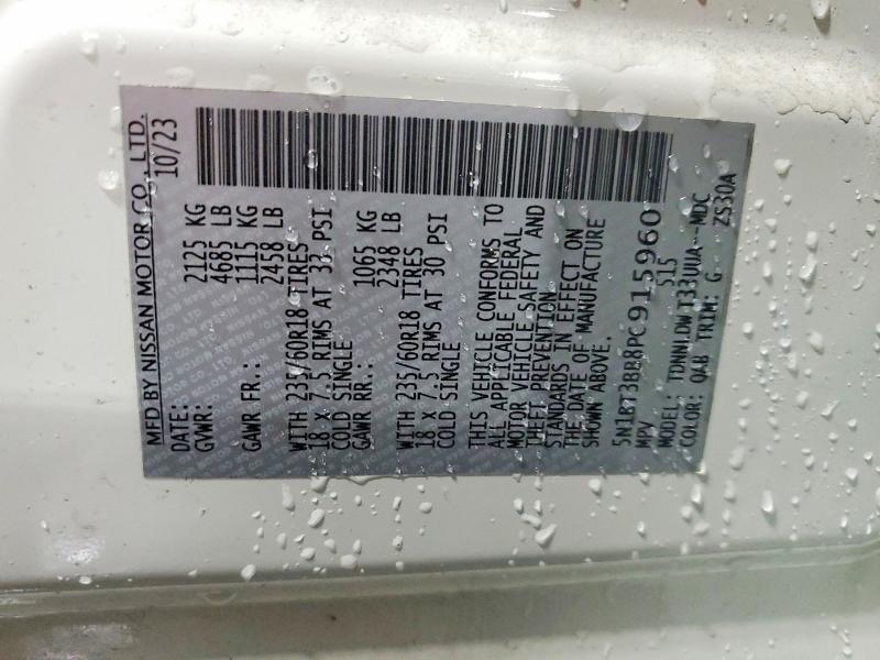 5N1BT3BB8PC915960 2023 NISSAN ROGUE photo no. 12
