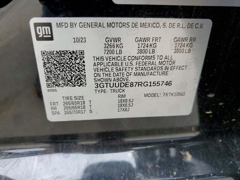 2024 GMC SIERRA K1500 SLT — Фото 13 из 13