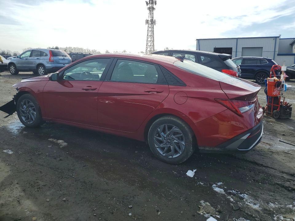 2024 HYUNDAI ELANTRA HYBRID BLUE — Фото 2 из 13