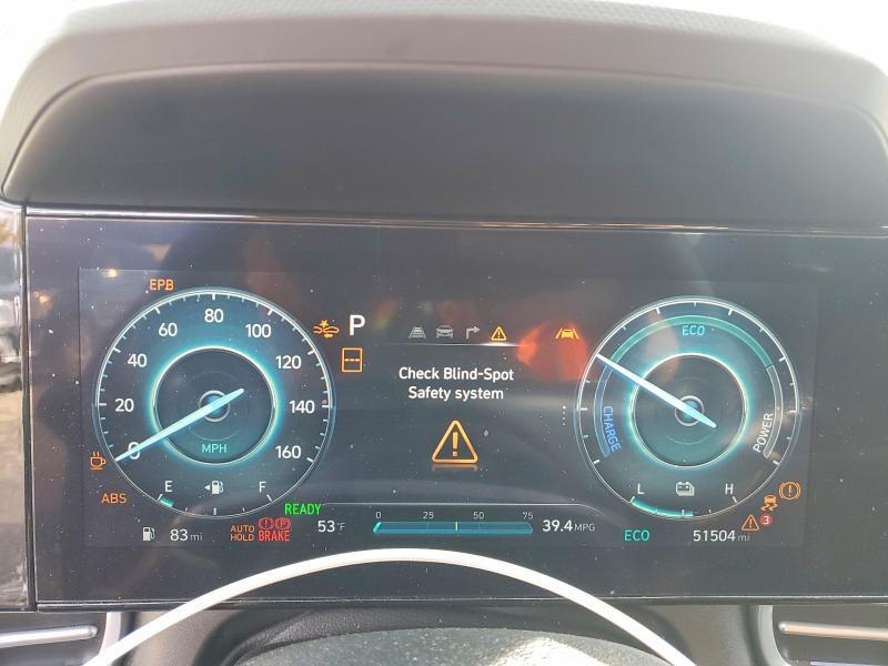 2024 HYUNDAI ELANTRA HYBRID BLUE — Фото 9 из 13