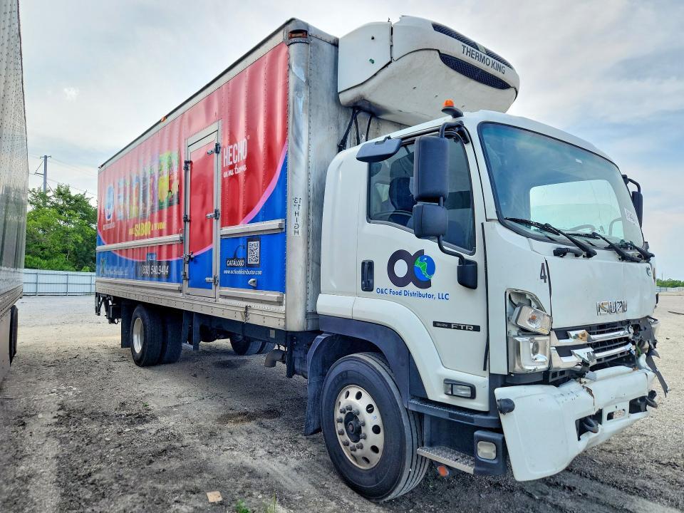 2024 ISUZU FTR REFRIGERATED BOX TRUCK — Фото 4 из 14