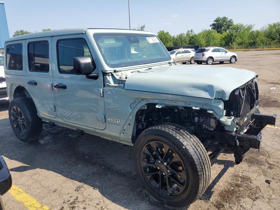 2024 JEEP WRANGLER SAHARA 4XE — Фото 4 из 14