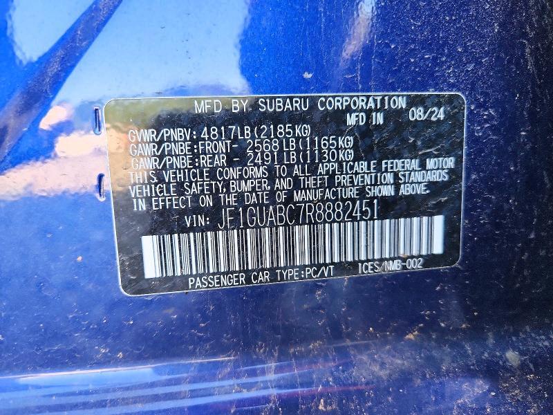 2024 SUBARU IMPREZA — Фото 13 из 13