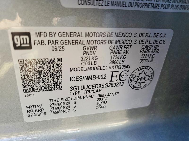2025 GMC SIERRA K1500 ELEVATION — Фото 12 из 12