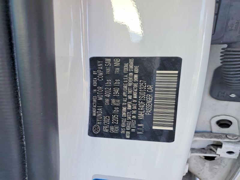 KMHLR4DF1SU013257 2025 HYUNDAI ELANTRA photo no. 12