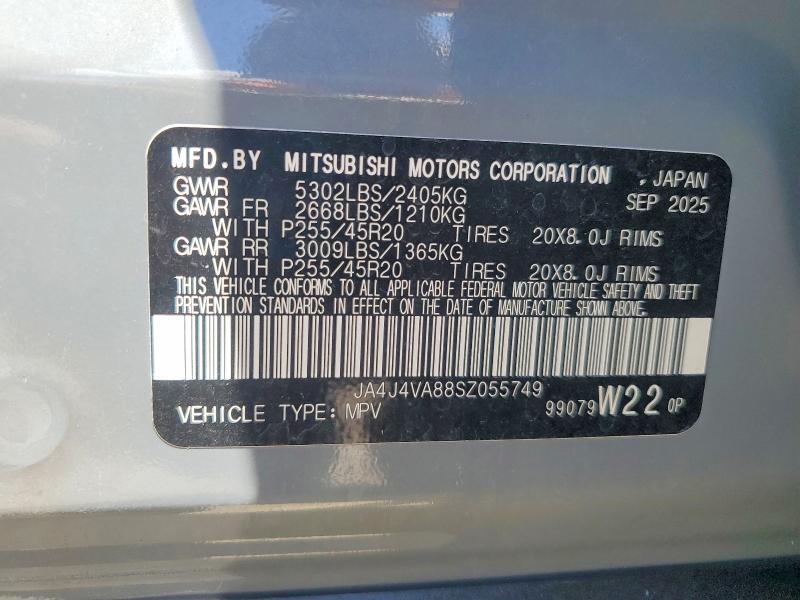 2025 MITSUBISHI OUTLANDER SE — Фото 13 из 13